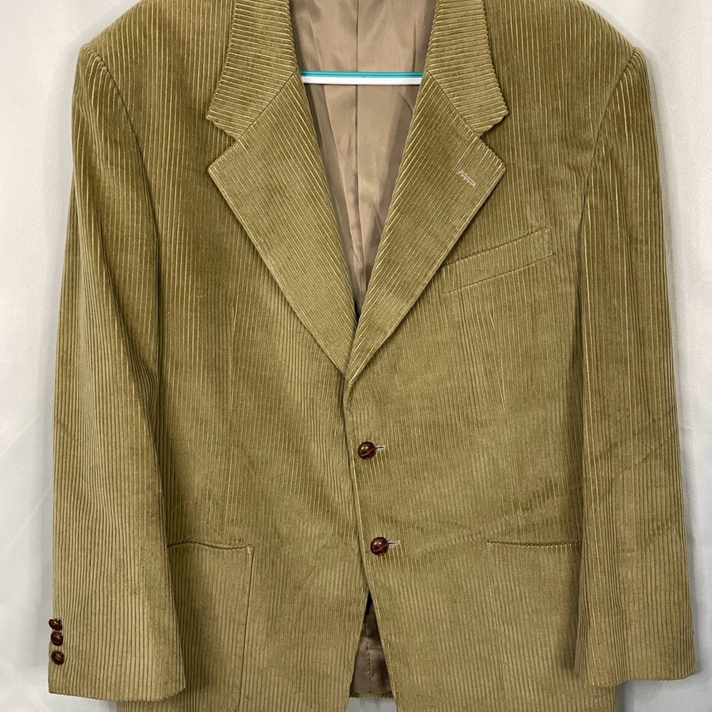 Vintage Norman Wells Corduroy Sport‎ Coat Big and Tall